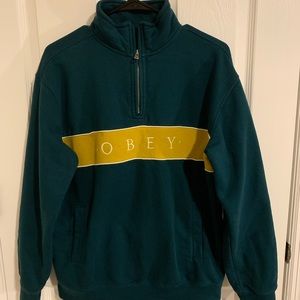 Obey Quarter-Zip Pullover